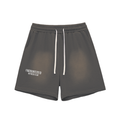 Witness Club Cotton Shorts – Dark Gray