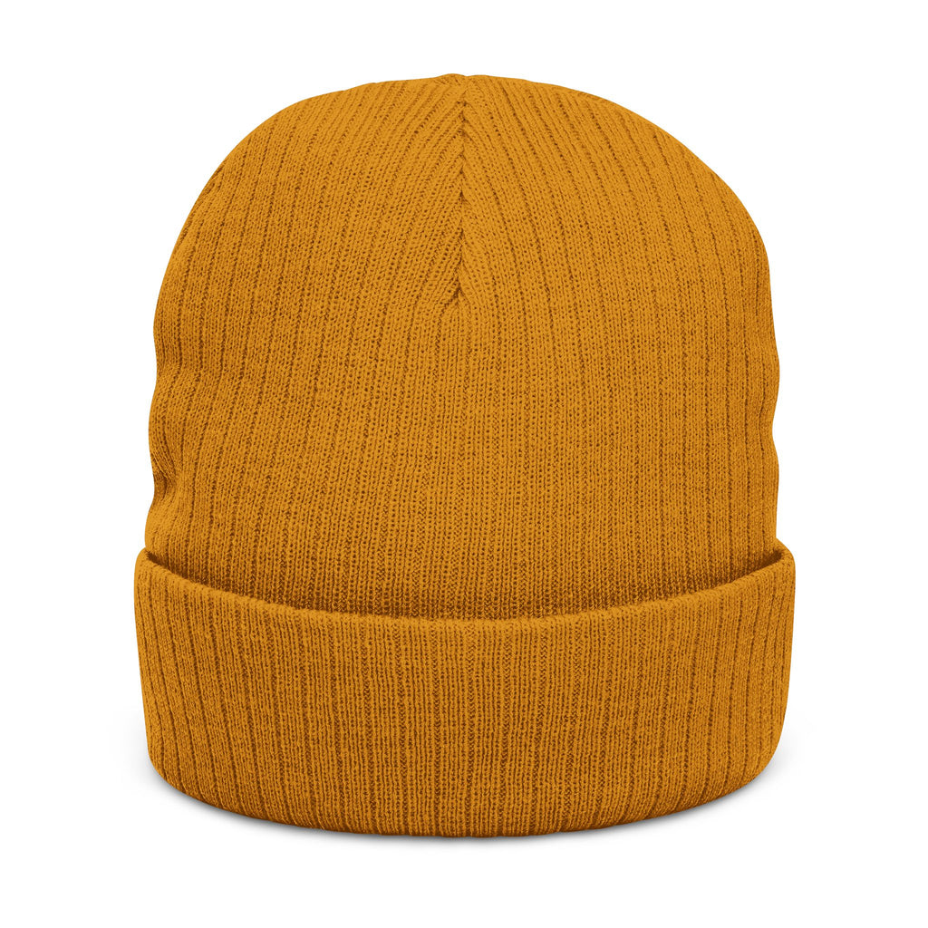 UFO Cross Ribbed Knit Beanie