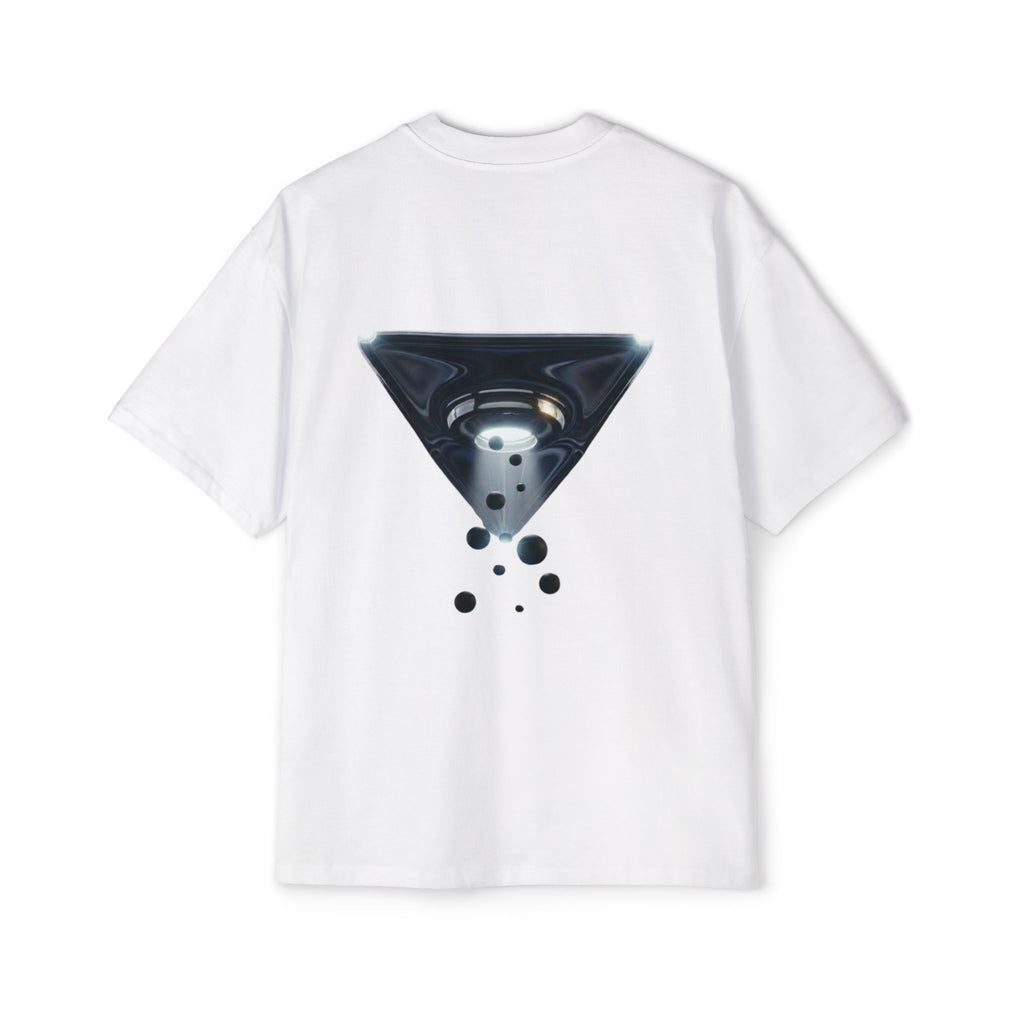 White Oversized UFO Witness Tee