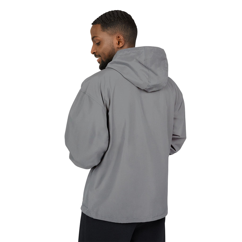 Grey ETX Packable Windbreaker Jacket