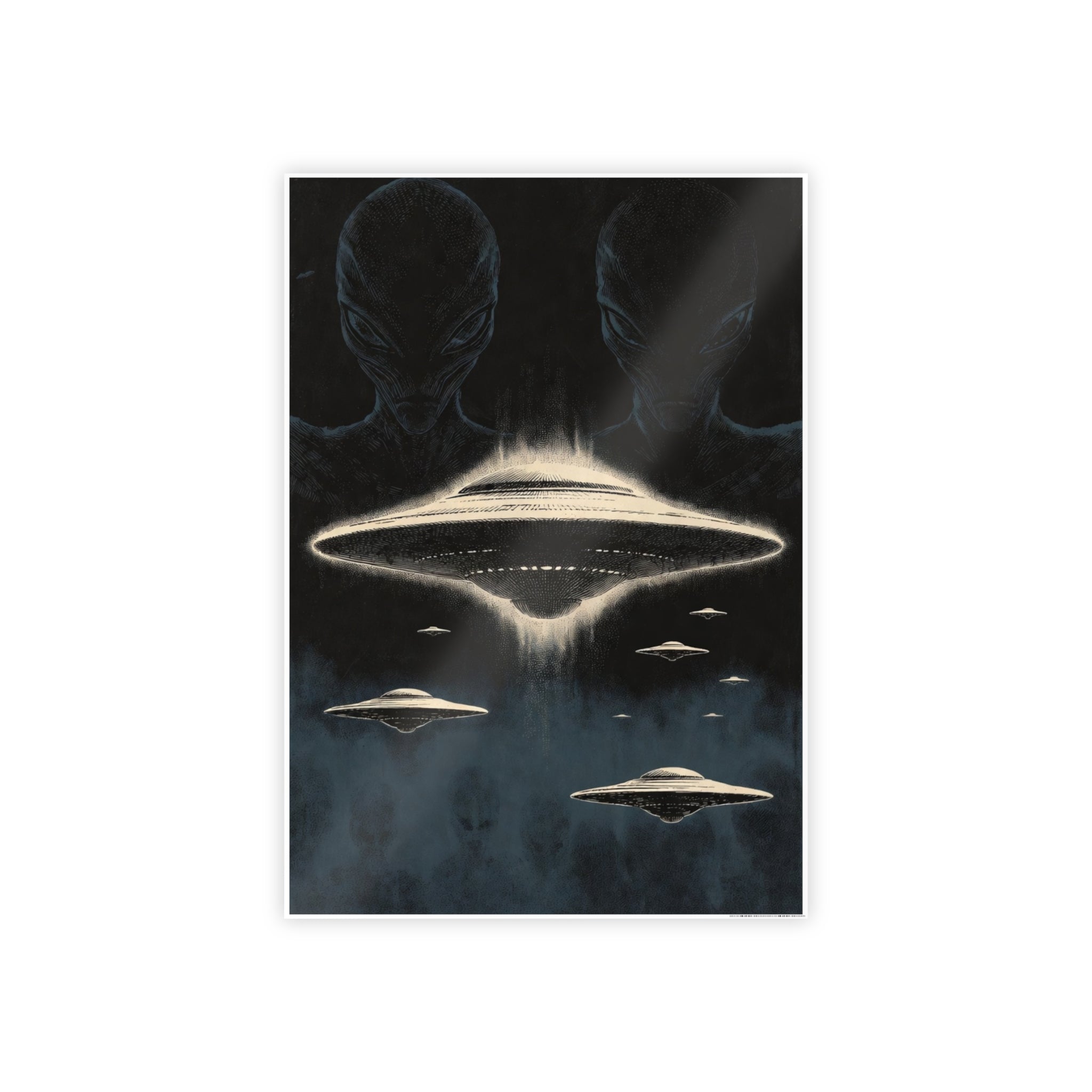 Alien & UFO Watchers Poster