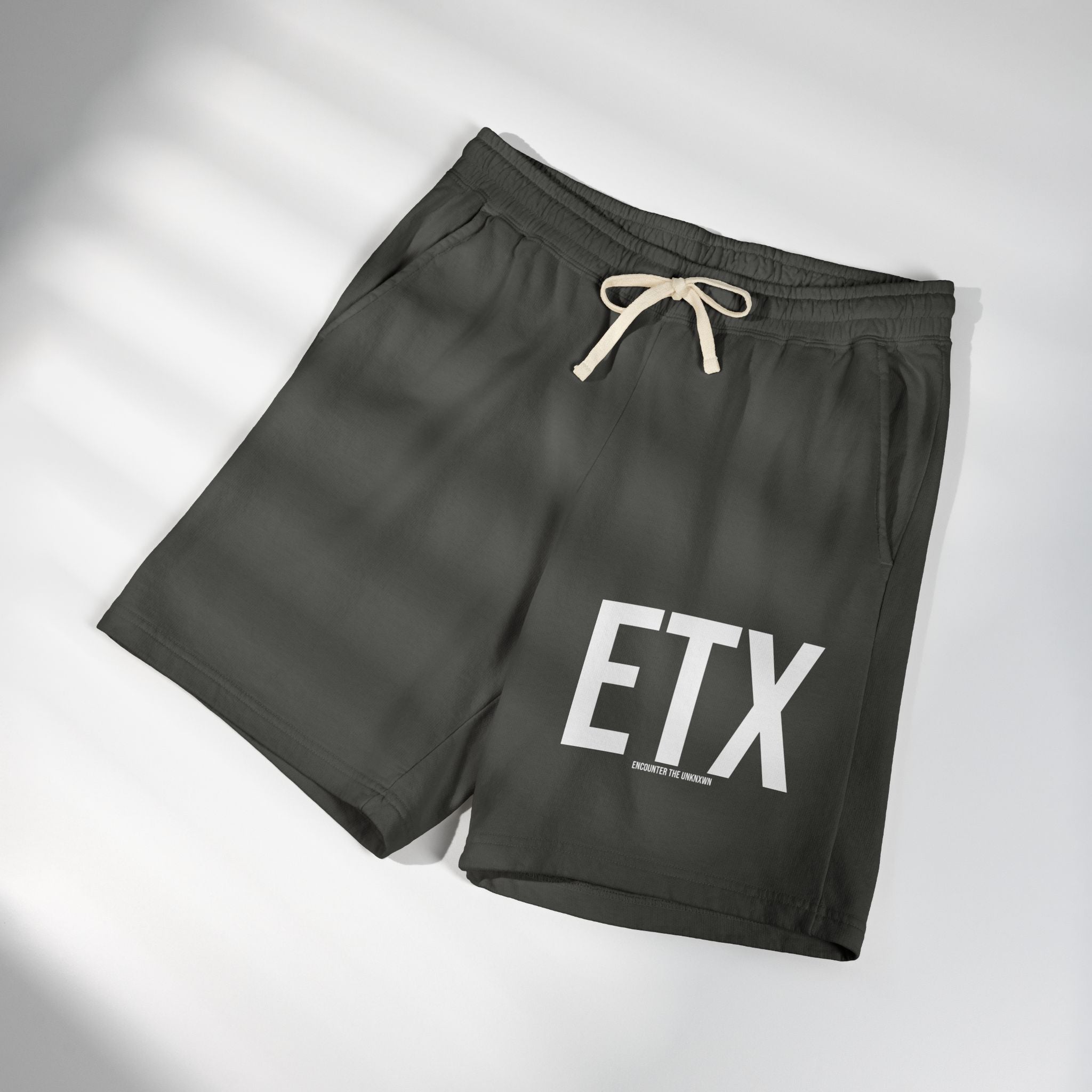 ETX Lounge Sweat Shorts — Lightweight Garment-Dyed Fleece