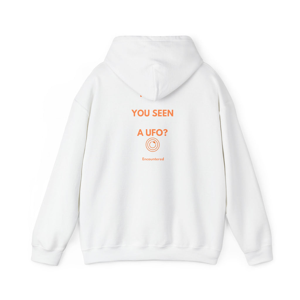 White Have You Seen a UFO? Hoodie