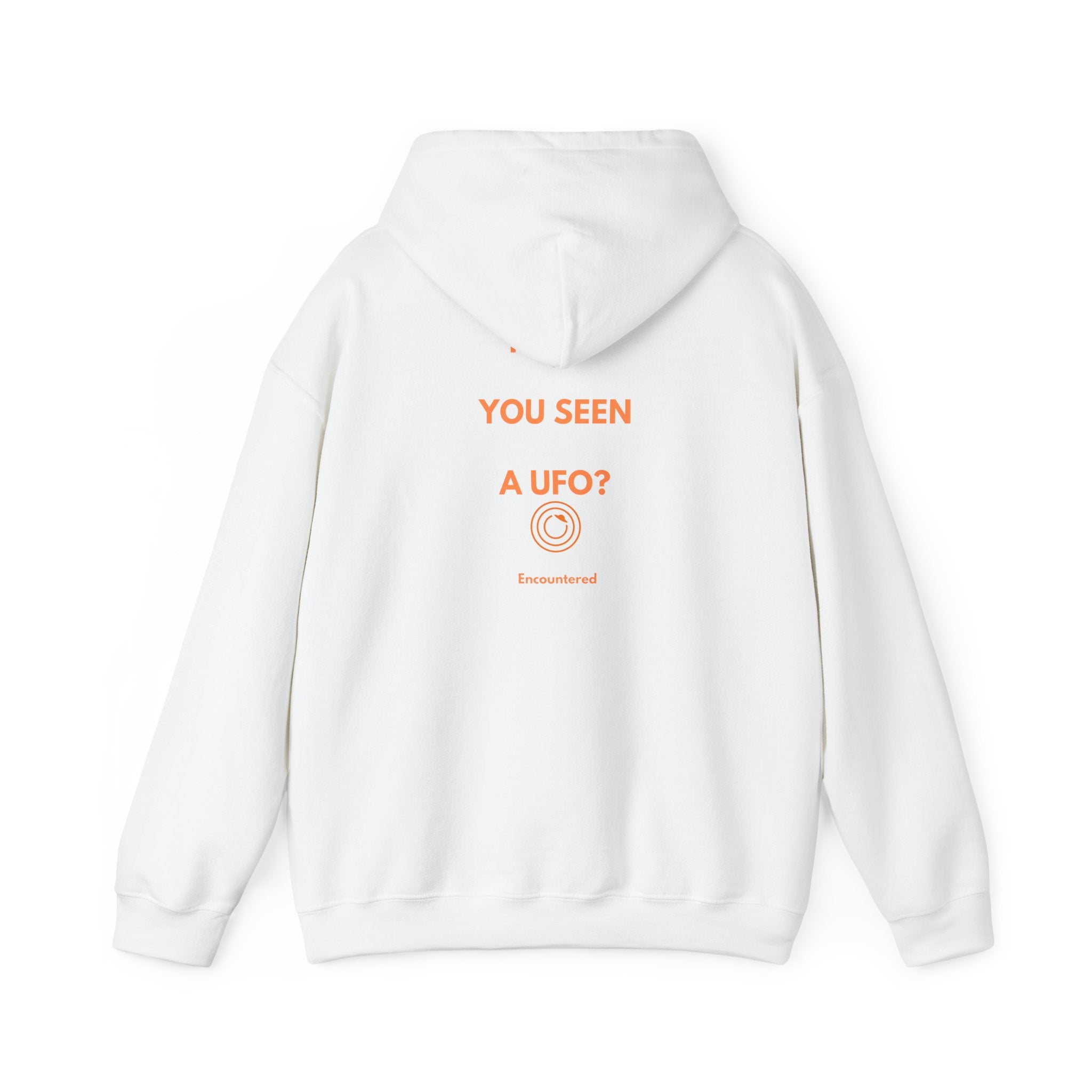 White Have You Seen a UFO? Hoodie