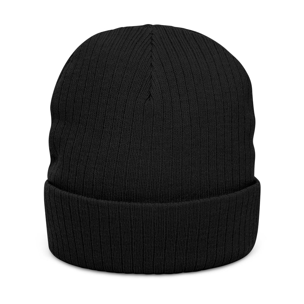 UFO Cross Ribbed Knit Beanie