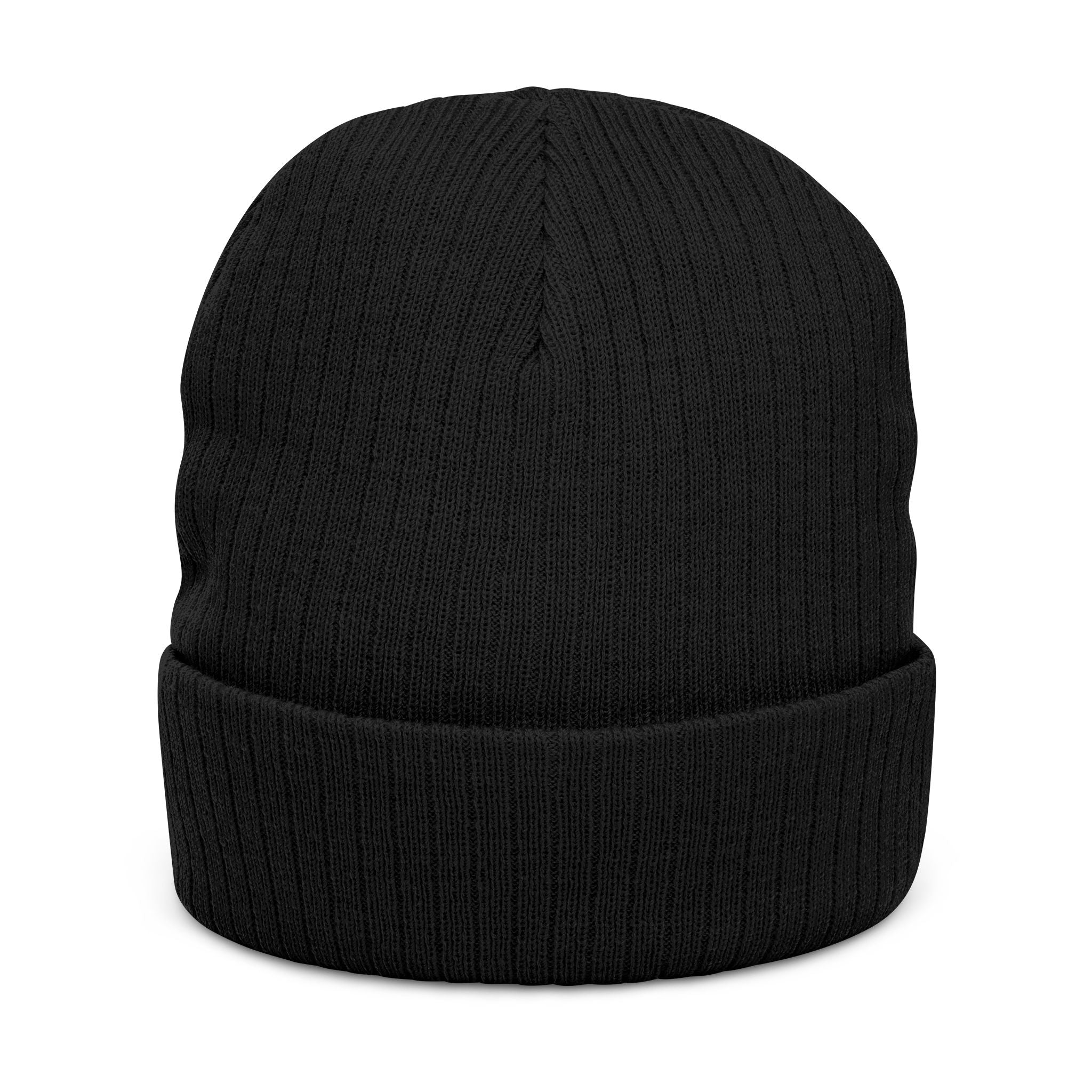 UFO Cross Ribbed Knit Beanie