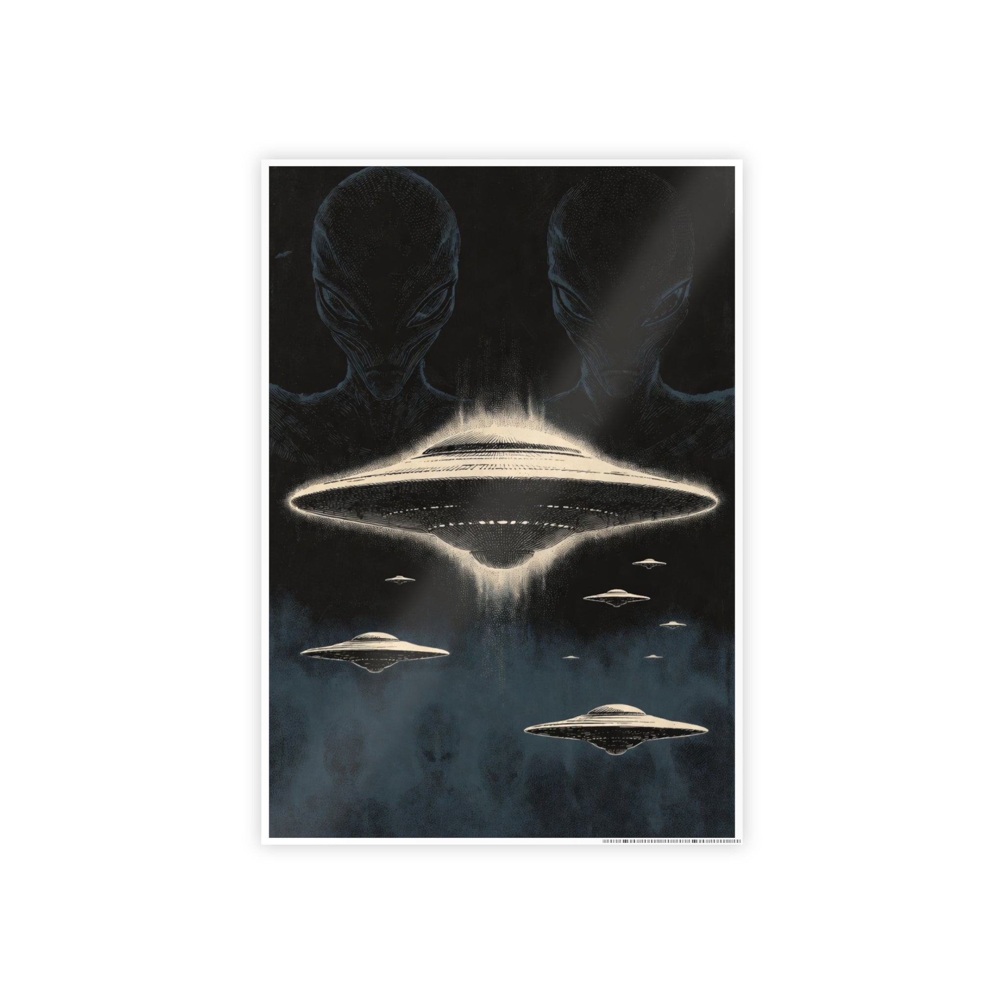 Alien & UFO Watchers Poster