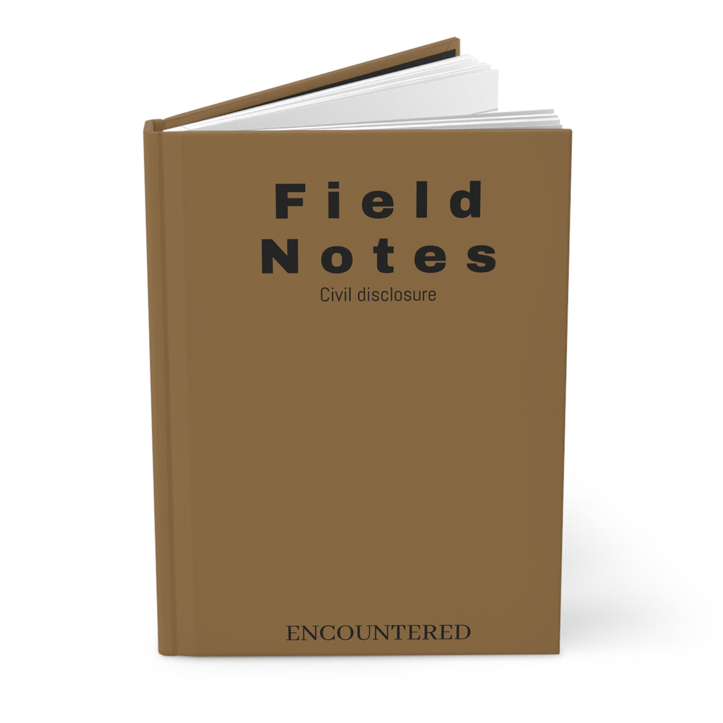 'Field Notes: Civil Disclosure' Matte Brown Notebook