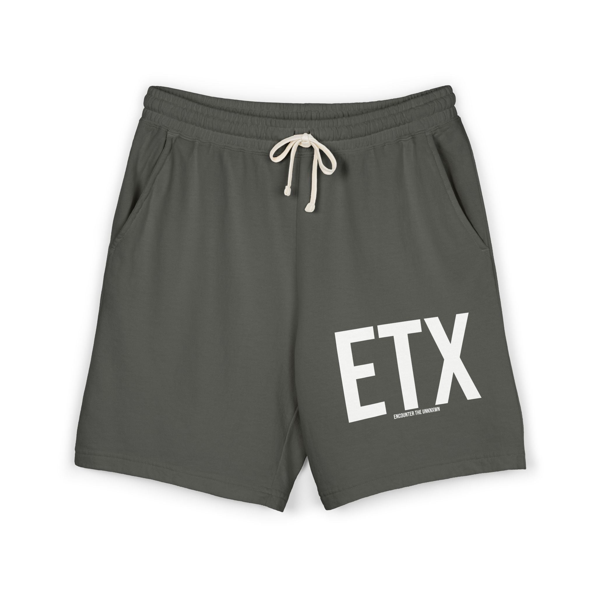 ETX Lounge Sweat Shorts — Lightweight Garment-Dyed Fleece