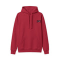 Moses Burning Bush UFO Sighting Hoodie – Cherry Red Graphic Pullover | Biblical UFO Apparel