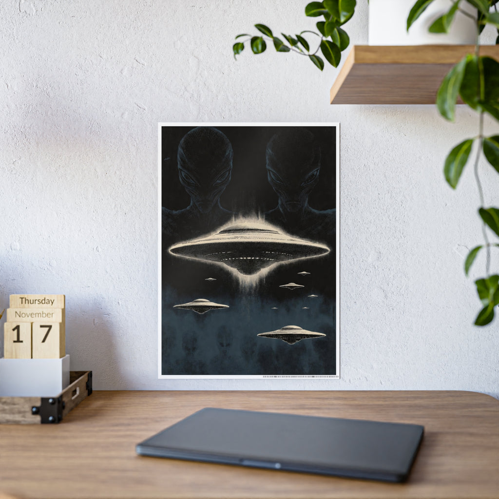 Alien & UFO Watchers Poster