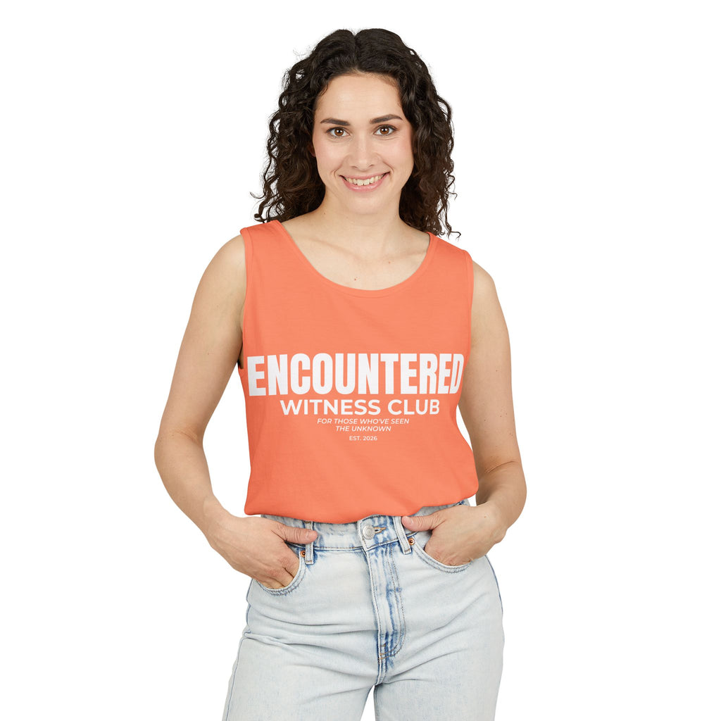 Encountered Witness Club Tank Top