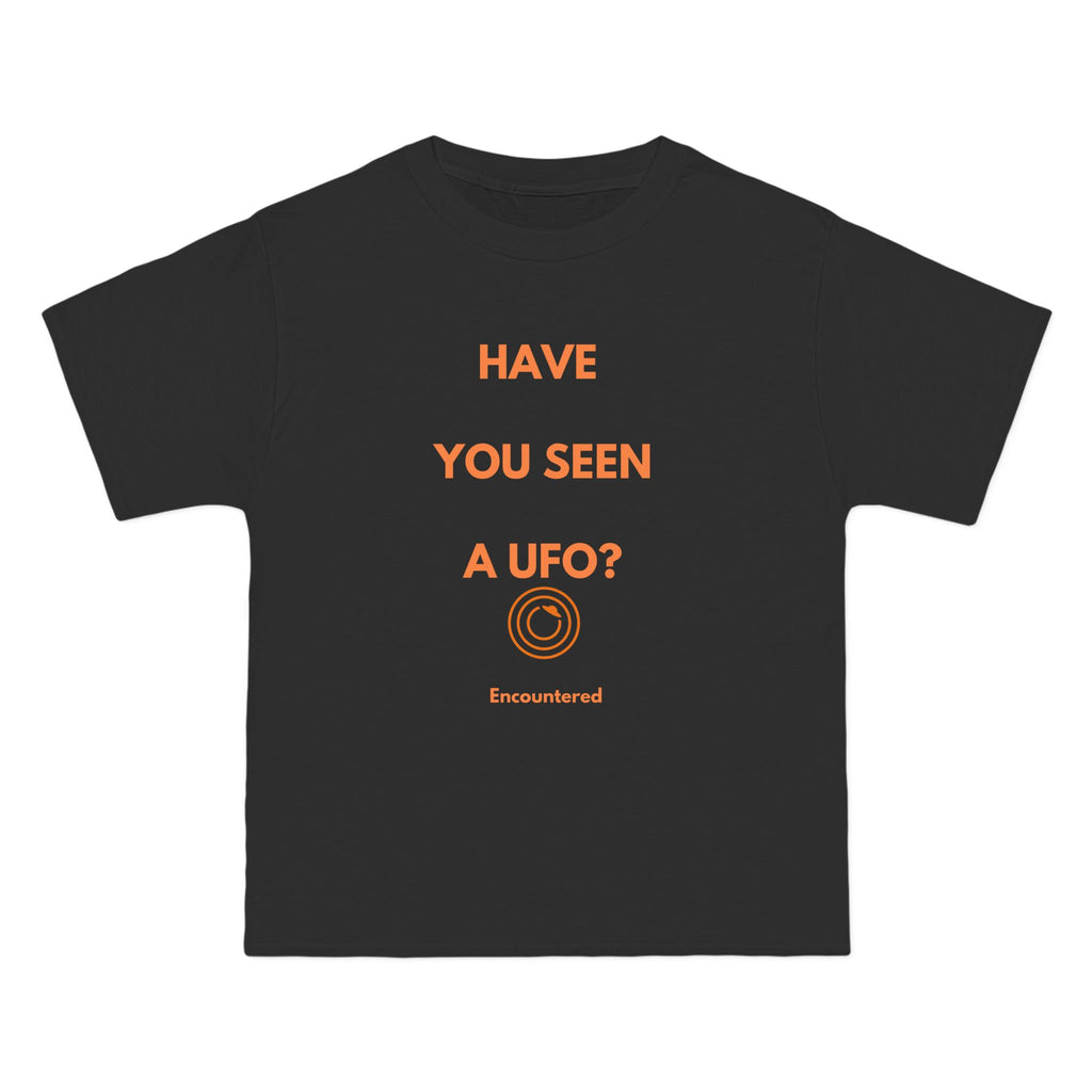 "Encountered" Have You Seen A UFO? Black T-Shirt