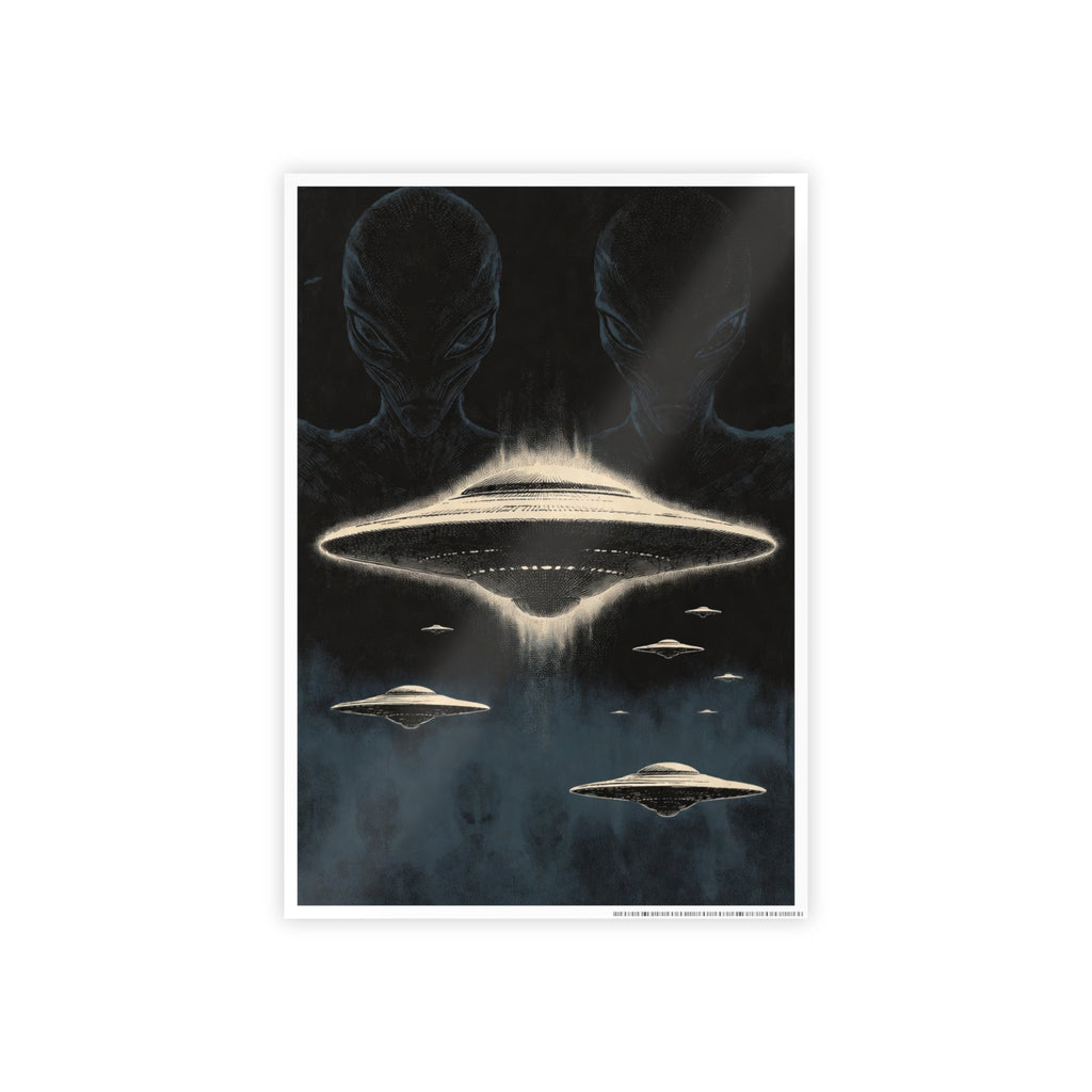 Alien & UFO Watchers Poster