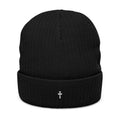 UFO Cross Ribbed Knit Beanie