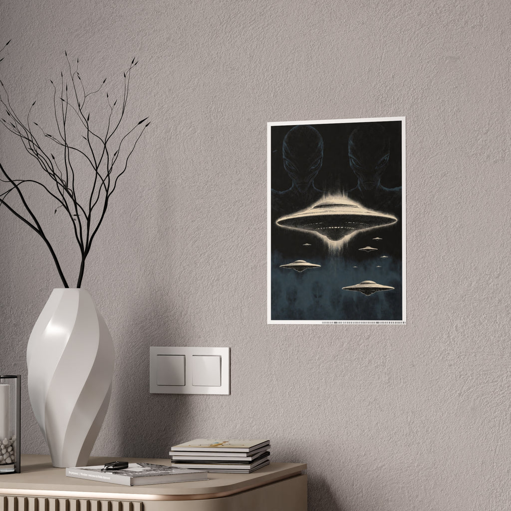 Alien & UFO Watchers Poster