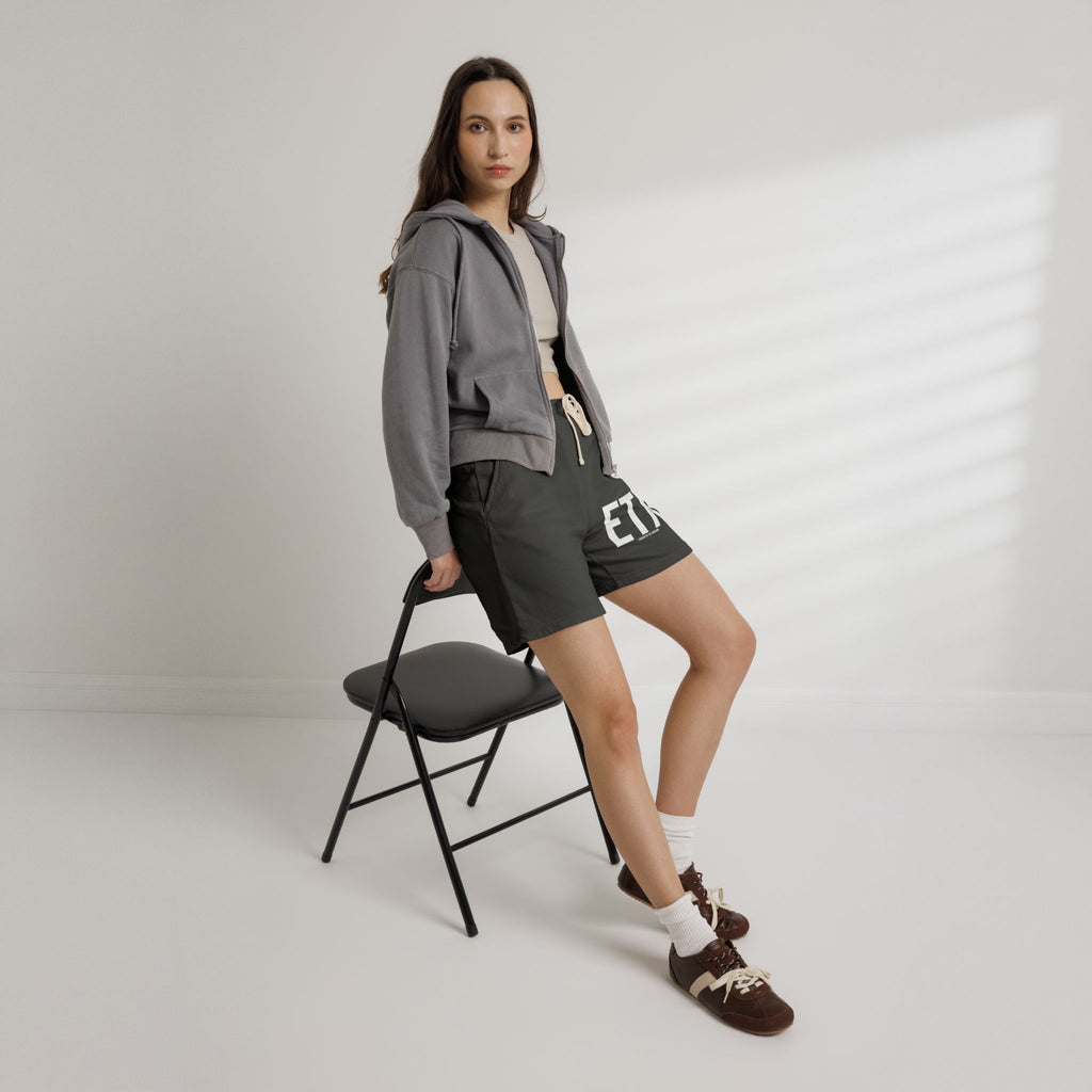 ETX Lounge Sweat Shorts — Lightweight Garment-Dyed Fleece