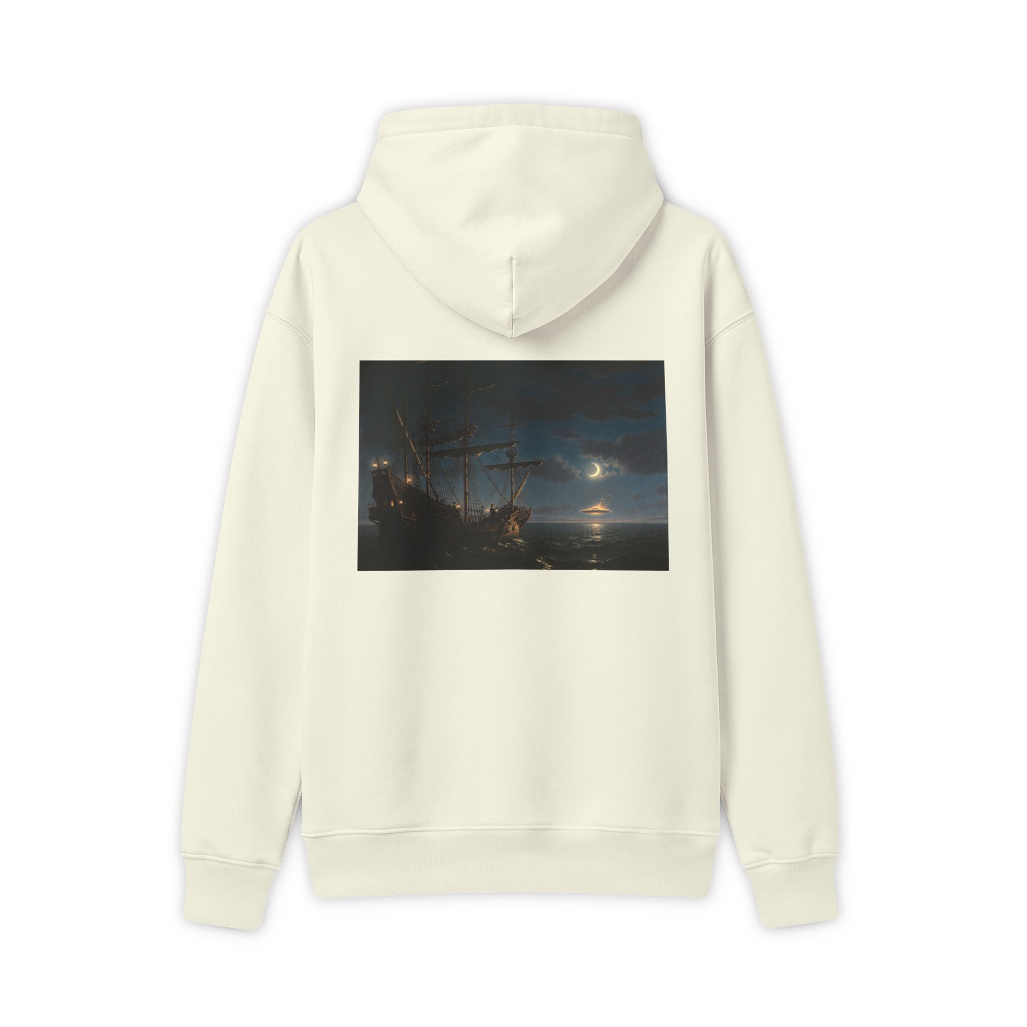 Christopher Columbus UFO Sighting Hoodie – Historical UFO Art Graphic | UAP Witness Apparel