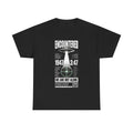'We Are Not Alone' Vintage Alien Abduction Graphic Shirt Black