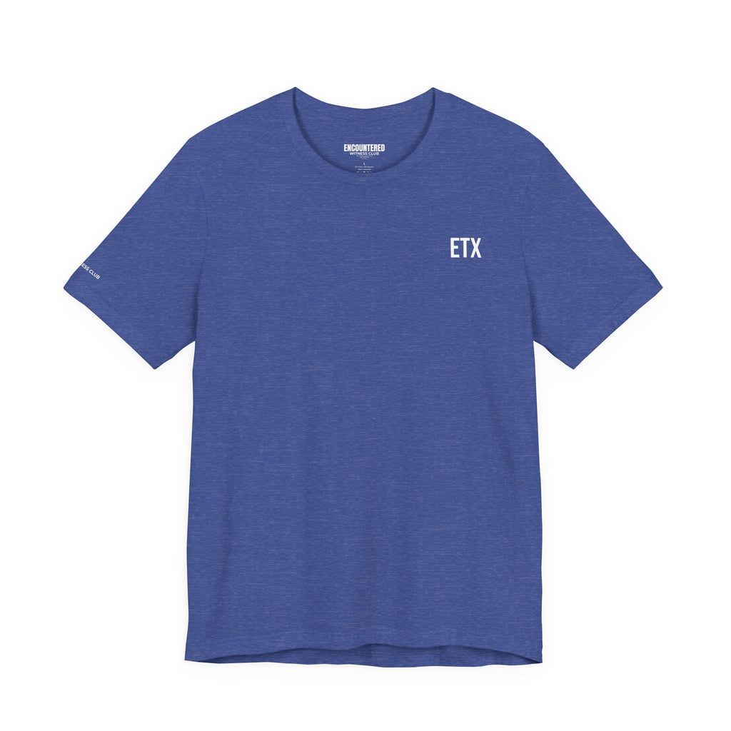 Royal Blue ETX Witness Club Tee