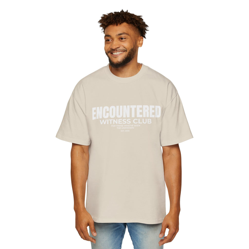 Clay Encountered Witness Club Oversized Tee