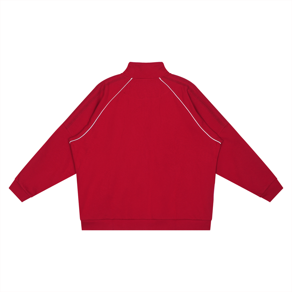 ETX Reflection Striped Raglan Sleeve Jacket