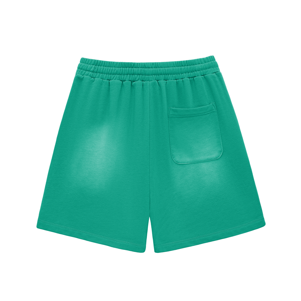 Witness Club Cotton Shorts – Green