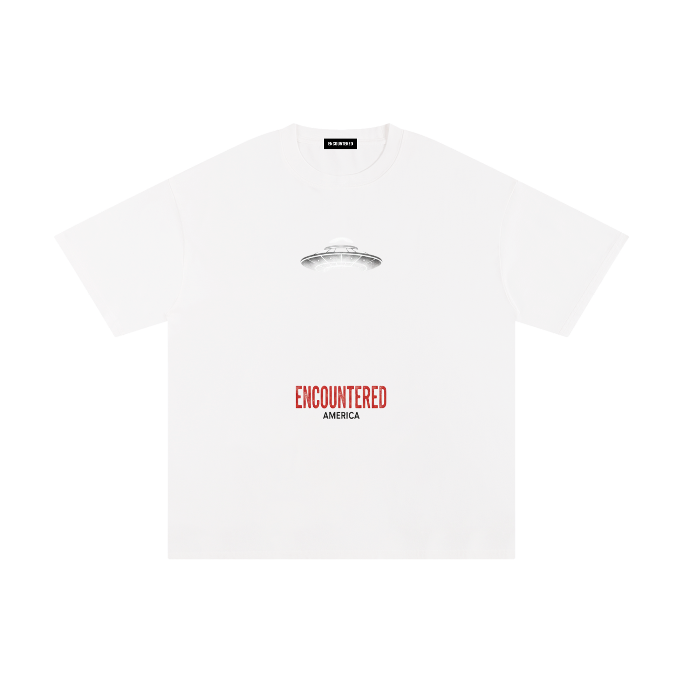 Encountered Pure Cotton T-Shirt – White