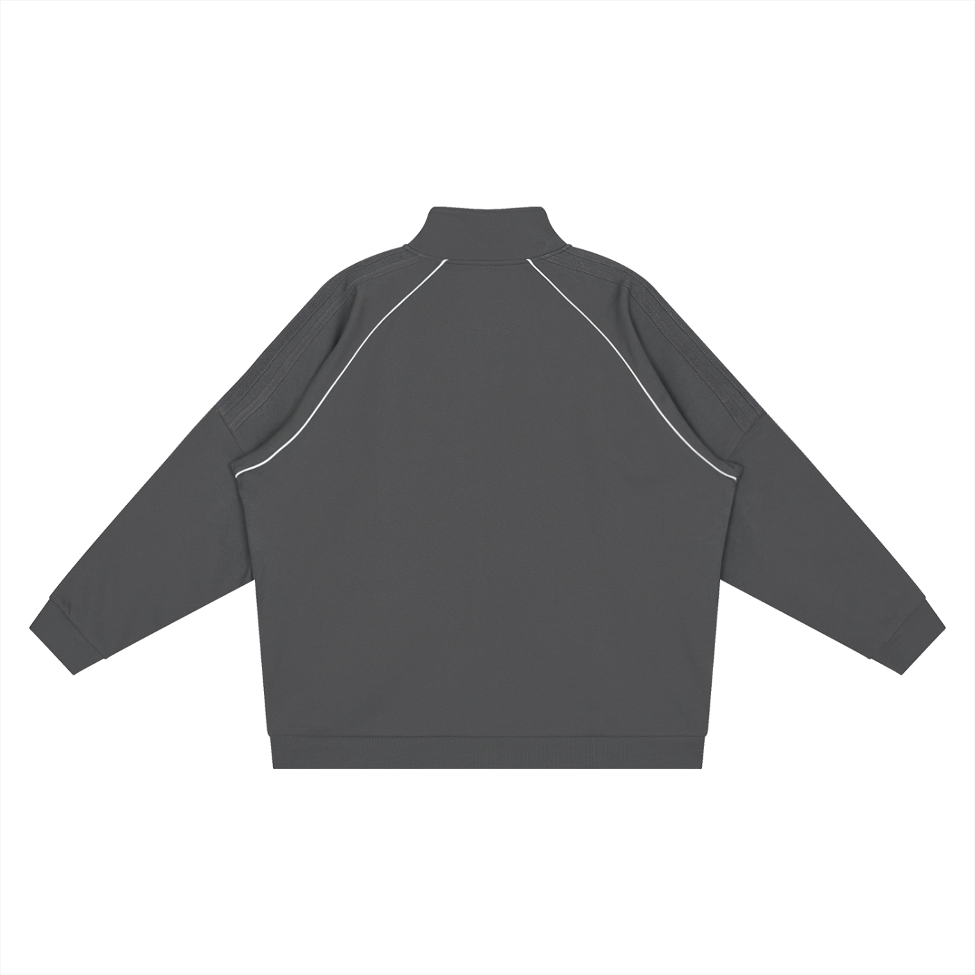 ETX Reflection Striped Raglan Sleeve Jacket