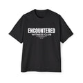 Black Encountered Witness Club Oversized Tee