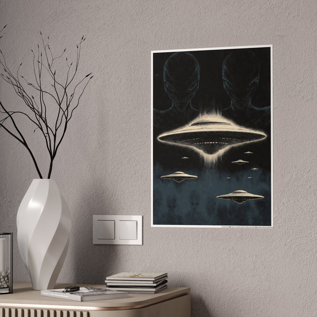 Alien & UFO Watchers Poster