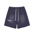 Witness Club Cotton Shorts – Navy Blue