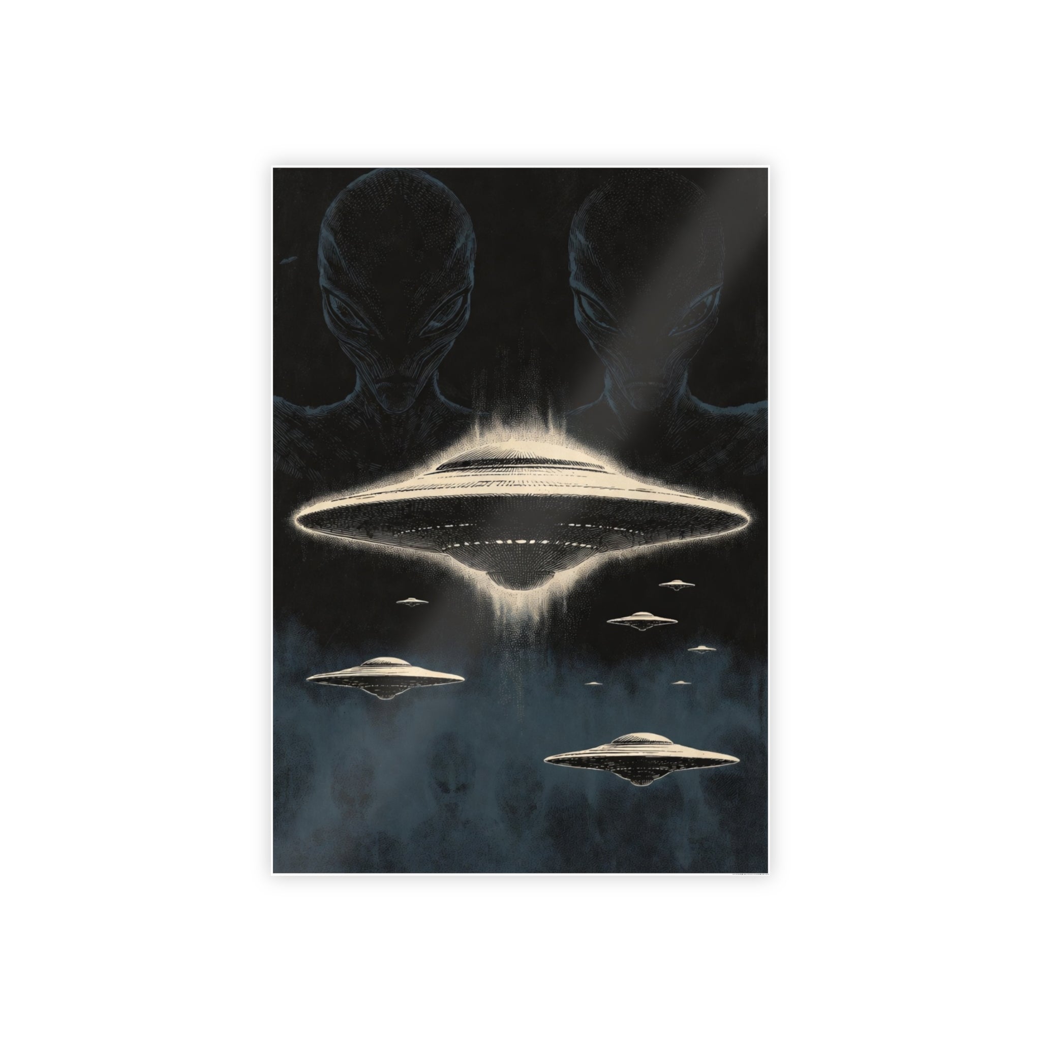 Alien & UFO Watchers Poster