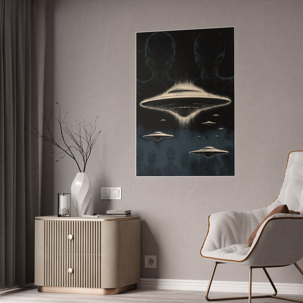 Alien & UFO Watchers Poster