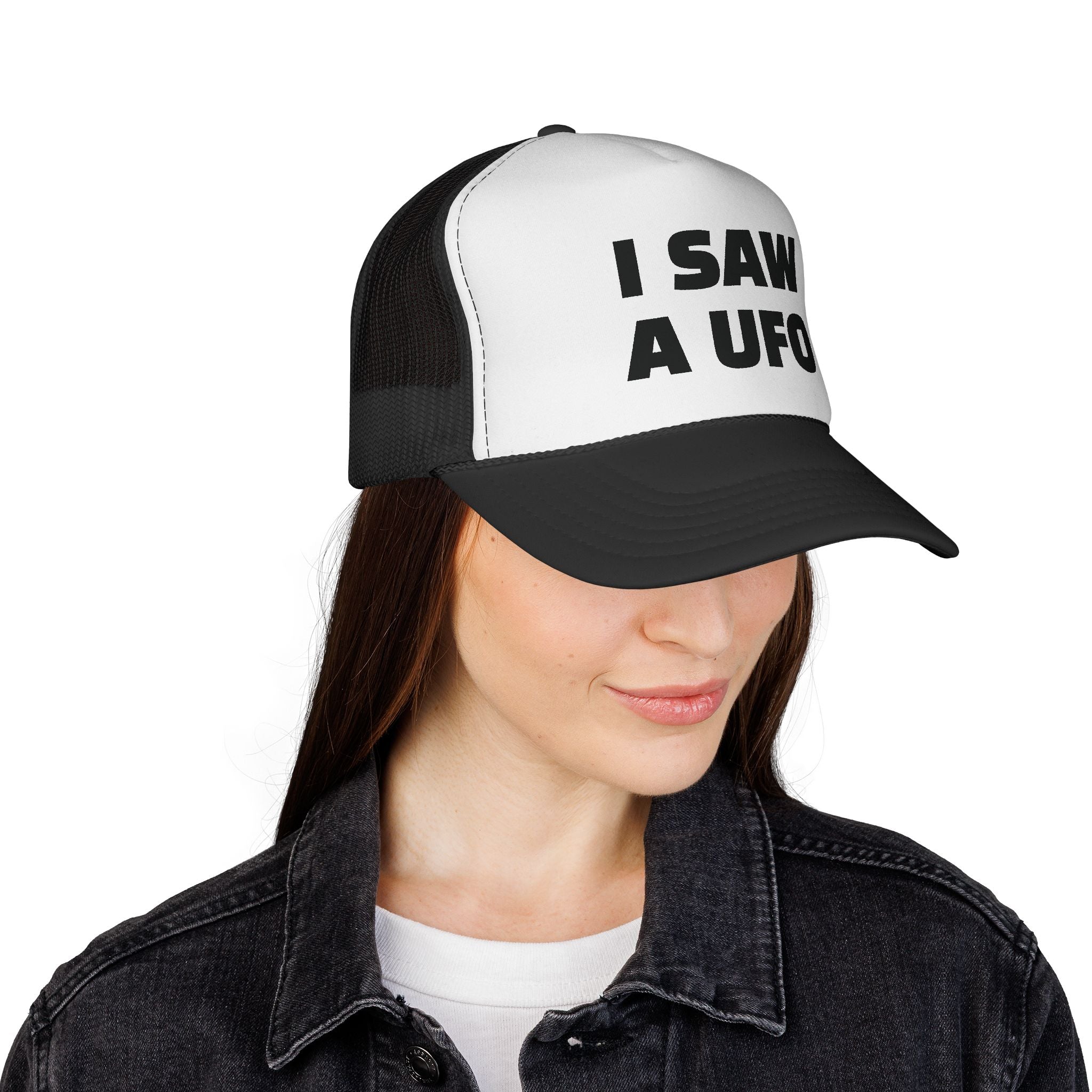 I Saw A UFO Trucker Hat
