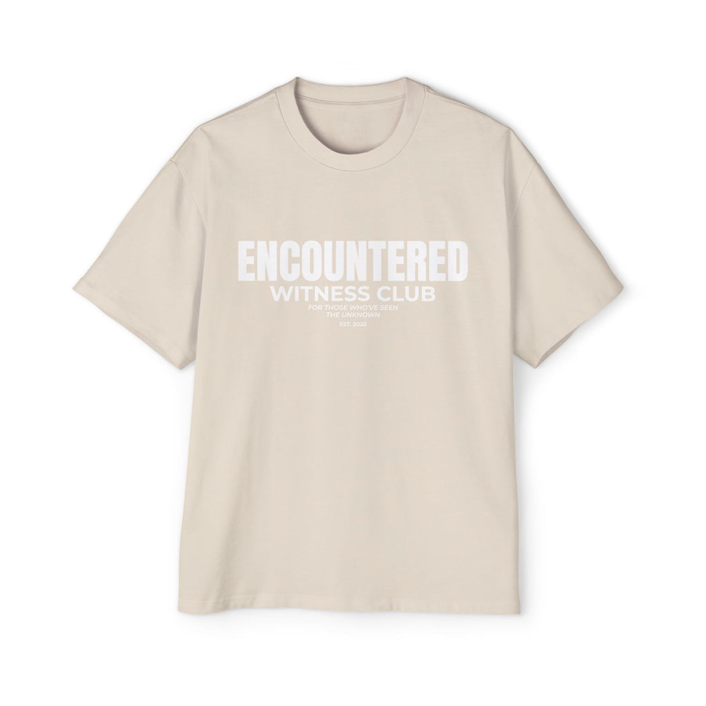 Clay Encountered Witness Club Oversized Tee