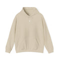 UFO Cross Hoodie Sandy – Minimal Beige Pullover