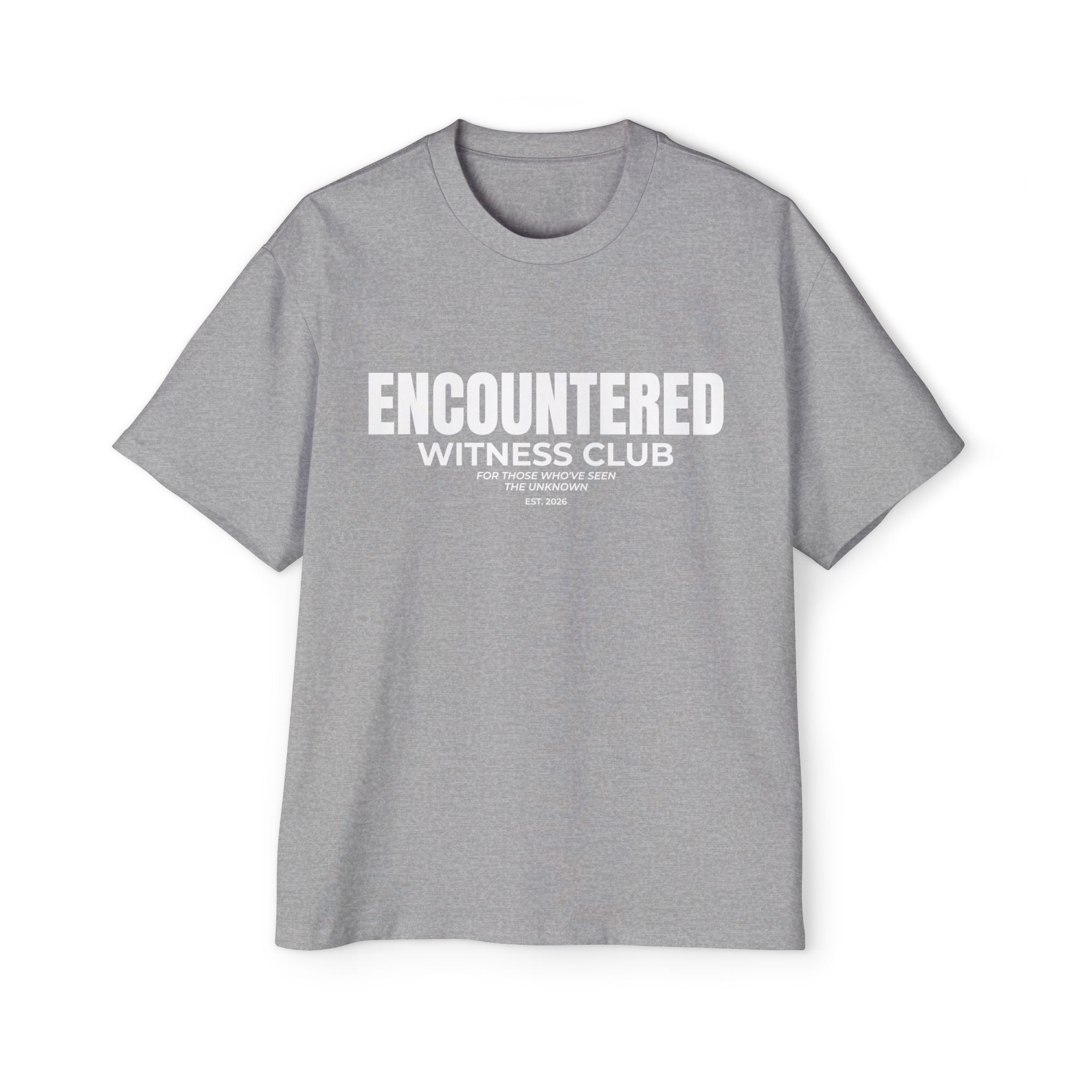Athletic Heather Encountered Witness Club Tee
