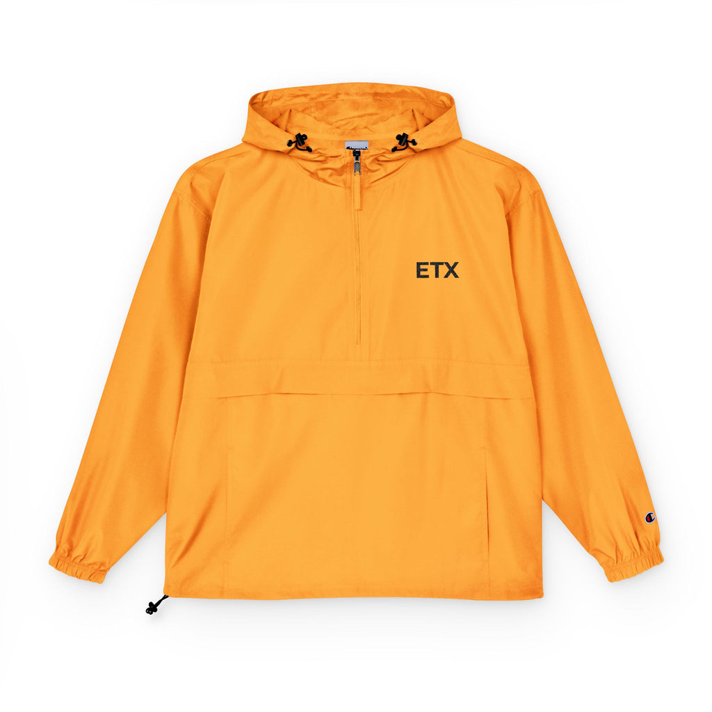 Gold ETX Packable Windbreaker Jacket
