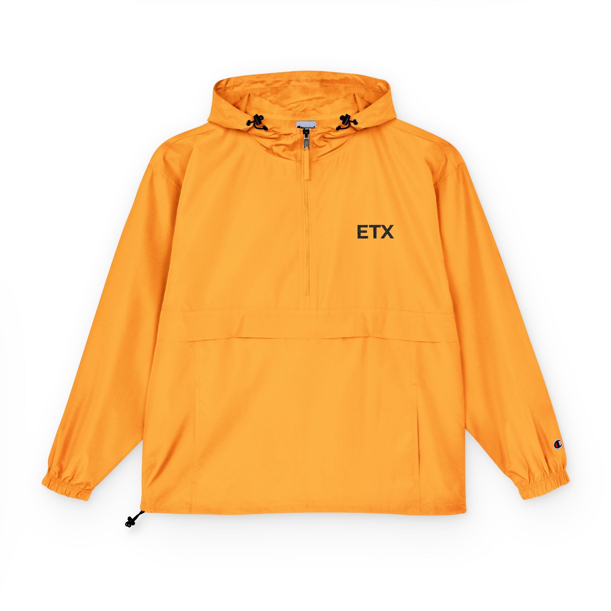 Gold ETX Packable Windbreaker Jacket
