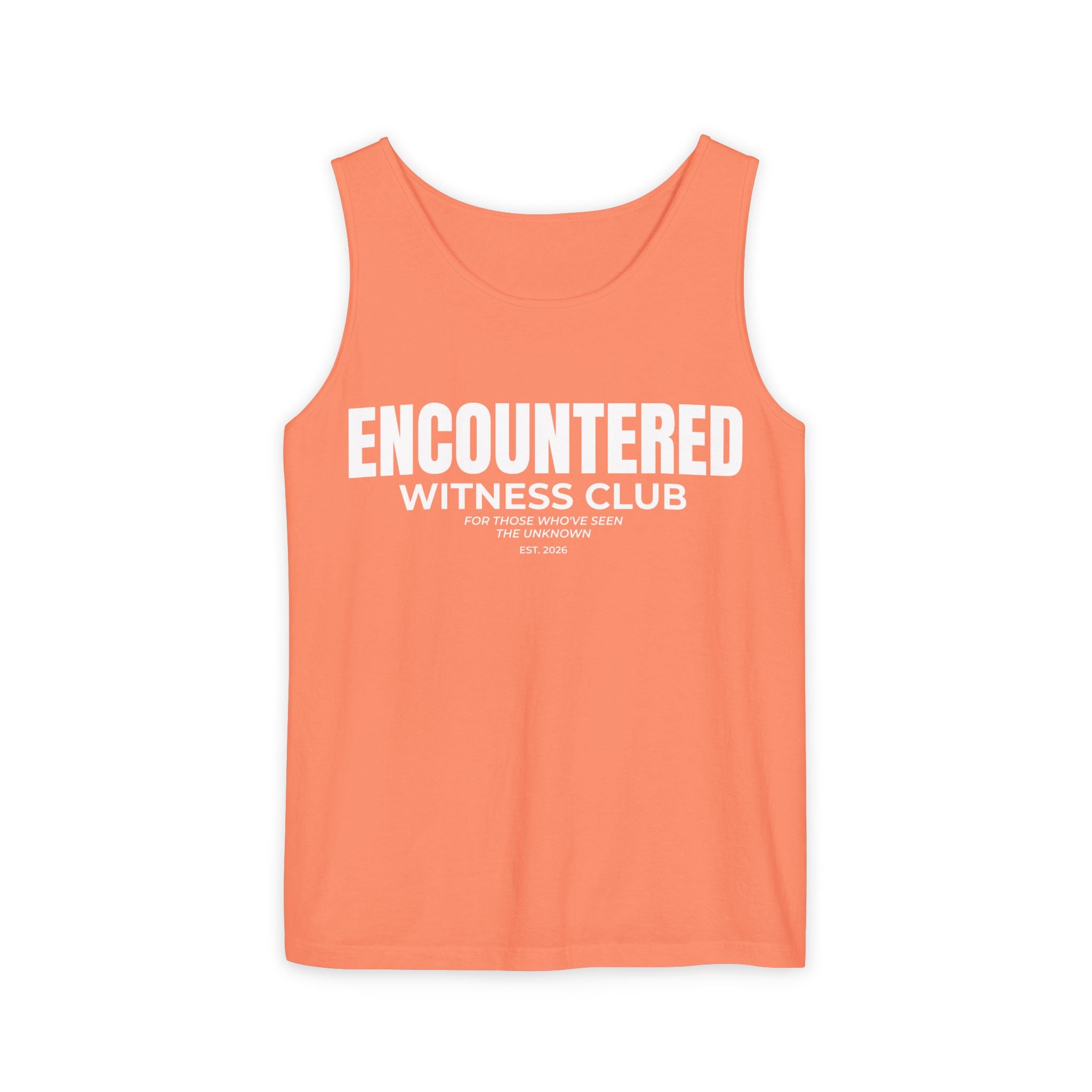 Encountered Witness Club Tank Top