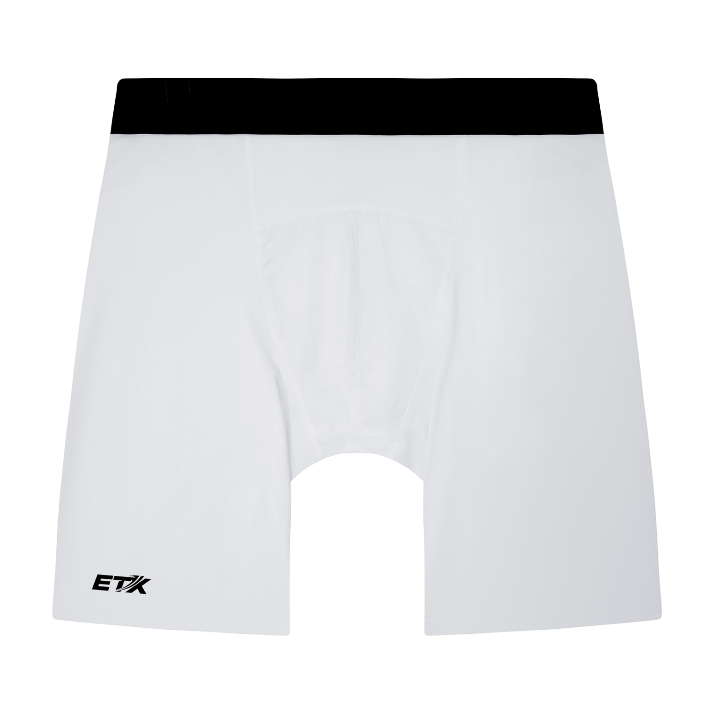 ETX Men's Tight Cycling Shorts – White