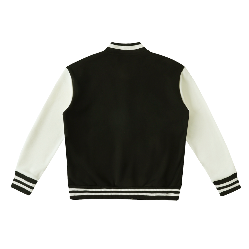 Encountered Two-Tone Varsity Jacket