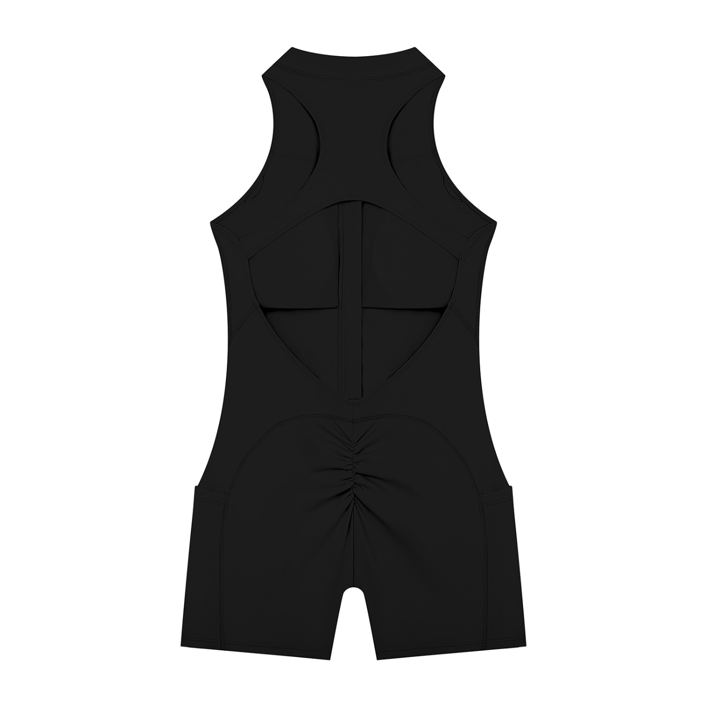 Women’s Quarter-Zip Yoga Romper